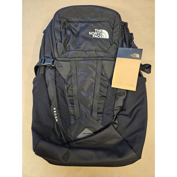 *NEW* The North Face Recon Backpack Black Unisex TNF BLACK - Picture 1 of 6